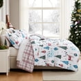 thumbnail image 4 of Southshore Fine Living, Inc. Christmas Comforter King with 2 Pillow Shams - Winter Wonderland Print, 4 of 8
