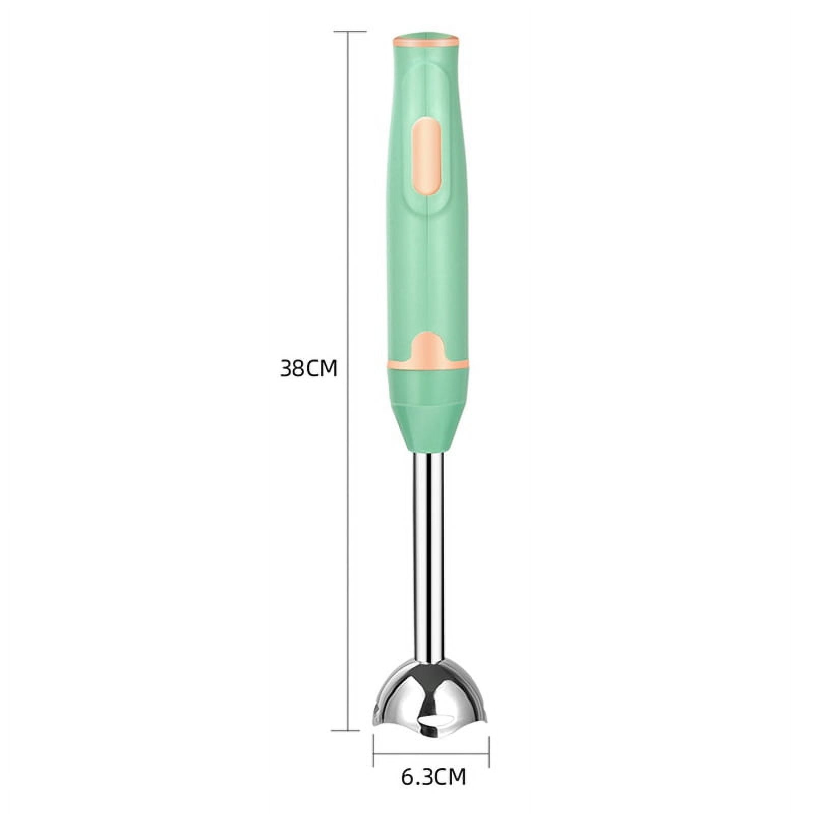 Hand Blender Kitchen Food Vegetable Grinder Food Mixer Purees Smoothies Shakes Sauces Soups Sage US Plug Green