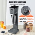 thumbnail image 4 of VEVOR Milkshake Maker, 375W Electric Single Head Drink Mixer Blender Machine, LED Intelligent Microswitch, 3-Speed 820 ml Stainless Steel Cup, 4 of 9