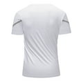 thumbnail image 4 of NuoCaiYun Men's Quick Dry Workout Shirts Casual Short Sleeve Crewneck Shirts Moisture-Wicking Athletic T-Shirts Running Training Tee, 4 of 4