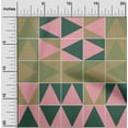 thumbnail image 2 of oneOone Viscose Chiffon Light Pink Fabric Geometric Sewing Material Print Fabric By The Yard 42 Inch Wide, 2 of 4