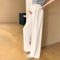 thumbnail image 5 of Taqqpue Maternity Dress Pants Solid Color Over The Belly Stretchy Work Slack Pregnancy Pants Wide Leg Lounge Trousers, 5 of 5
