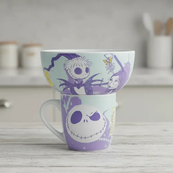 Set Desayuno El Extraño Mundo de Jack 2 Piezas