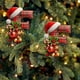 thumbnail image 3 of Adornos Navideños con Monograma Acrílico de 26 Letras y Gorro de Papá Noel | Adornos Colgantes 2D para Árbol de Navidad | Decoración Navideña para El Hogar | Adornos Navideños Multiusos para Chimenea, 3 of 5