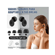 thumbnail image 3 of Tapones Auditivos Dormir Para Oídos Concierto Con 8 Earplugs Belug Negro, 3 of 5