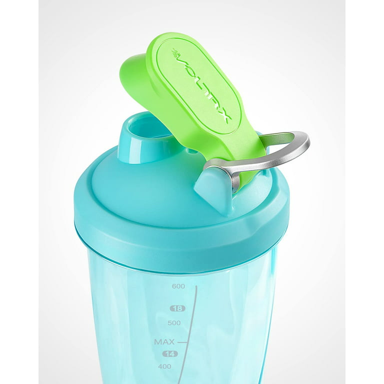  VOLTRX Electric Protein Shaker Bottle - USB Rechargeable Mixer  Cup for Shakes and Meal Replacements, BPA-Free Tritan, 24oz : Home & Kitchen