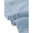 thumbnail image 7 of DARING DIVA Women's Short Sleeve Button Down Textured Cropped Jean Jacket XS Light Blue, 7 of 7