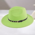 thumbnail image 2 of Sun Hats for Women Uv Protection Wide Brim Cowboy Jazz Hat, 2 of 3