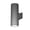 Graphite, variant on Wac Lighting Ds-Wd06-U Tube Architectural 18" Tall Led Double Sided Outdoor Wall Sconce -