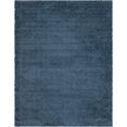 thumbnail image 1 of Unique Loom Davos Collection Modern Luxuriously Soft & Cozy Shag Area Rug, 10' 0 x 13' 0 Rectangular, Marine Blue, 1 of 2