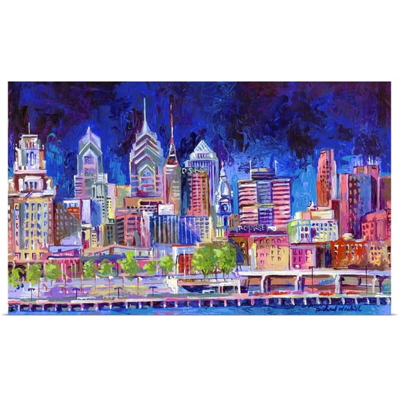 Great BIG Canvas | Rolled Richard Wallich Poster Print entitled Philadelphia