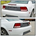 thumbnail image 3 of Spec-D Tuning Red Sequential LED Bar Tail Lights Compatible with 1999-2004 Ford Mustang, Left + Right Pair Assembly, 3 of 8