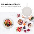 thumbnail image 2 of EeaseCA Embossed Ceramic Plate Tray Tableware Dish for Wedding Party Restaurant Dinner Dessert, 2 of 8