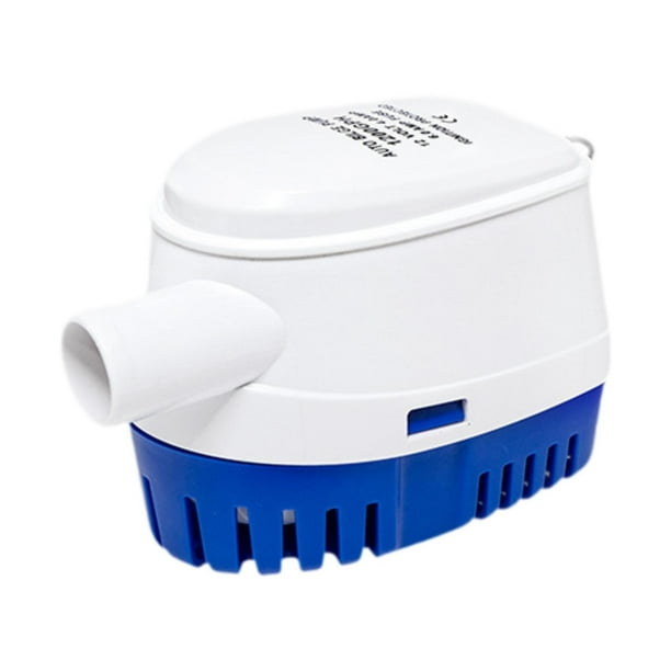 Bomba marina Bilge Bomba, 12 V. Fuente ligera de la bomba de agua Bomba de agua Sumerables para el tanque de agua Barco al aire libre Piscina de , 10.3cmx15cm