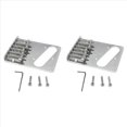 thumbnail image 1 of 2X Puente de Carga Superior de Sillín de 6 Cuerdas de Estilo Vintage para Guitarra Eléctrica de Estilo Tele Piezas de Repuesto, 1 of 5