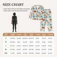 thumbnail image 5 of Uemuo Cute Tableware Pattern Womens Pajama Sets,PJ Set for Women,Pajamas for Women Logo,Long Sleeve Pajama Set for Women,Soft Long Sleeve Top With Pants-X-Large, 5 of 9