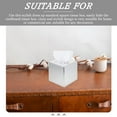 thumbnail image 2 of HAMPPLIES dustproof tissue box square cover Napkin Box Chrome Refill 1Pcs, 2 of 8