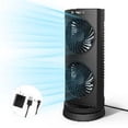 thumbnail image 2 of Ventilador de escritorio Dr. Prepare, torre oscilante, 3 velocidades, 110°, 2 of 3