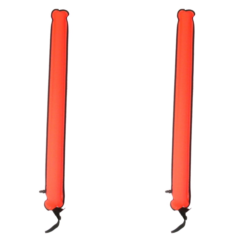 2pcs 110cm Scuba Diving Surface Marker Buoy Signal Tube Safety Gear for