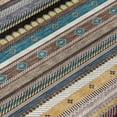 thumbnail image 2 of Dalyn Rugs Machine Washable Indoor/Outdoor Chantille ACN2218 Brown 1'8" x 2'6" Rug, 2 of 7