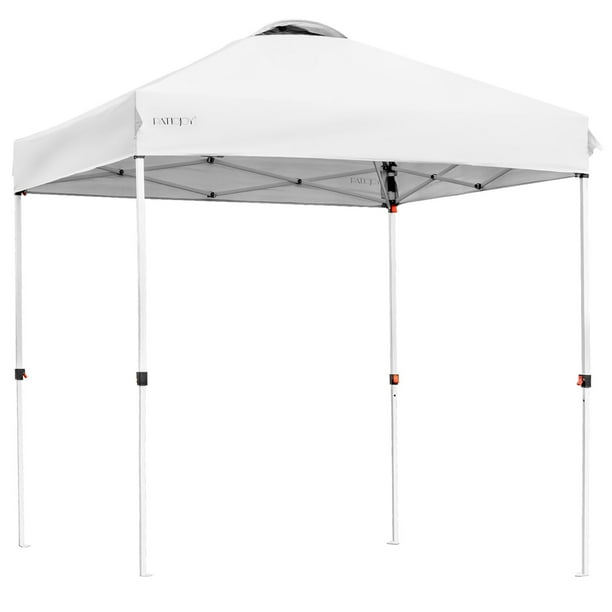 6x6 FT Pop Up Canopy Tent Camping Sun Shelter W/ Roller Bag Walmart