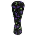 thumbnail image 2 of Yuyamidu Purple Bat Golf Club Head Covers Moon Star Driver Headcover, Fairway Wood Head Cover, Golf Hybrid Head Cover for Women Men, Halloween, 2 of 8