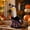 TQF23-A, variant on Halloween Outfit for 23 Inch Porch Goose Statue - Outdoor Halloween Decoration (B)