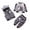 GY1, variant on Ruyang 3 Piece Baby Boys Girls Clothes Cat Print Long Sleeve Pullover Hooded Zipper Vest Thick Pants Outfits Fall Warm Sets for Toddler