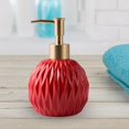 thumbnail image 3 of Pump Soap Dispenser Bottle home use Red, 3 of 8