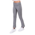 thumbnail image 4 of G-Style USA Women's Bootcut Flare Leggings Yoga Pants 8150 - Heather Gray - Large, 4 of 6