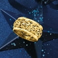 thumbnail image 6 of Ross-Simons 18kt Yellow Gold Wide Byzantine Ring, Women's, Adult, 6 of 8