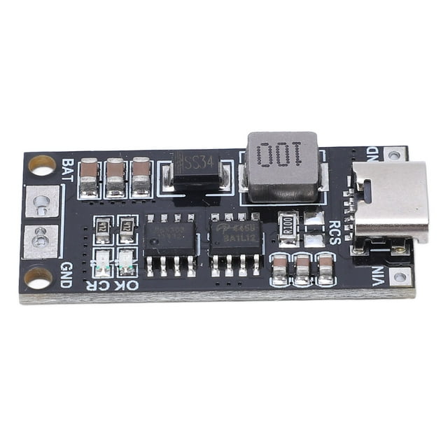 Carte de Chargeur de Batterie Li Ion, Module de Chargeur de Batterie Sécuritaire Grande Adaptabilité Portable 3S pour Protection de Batterie 1A,2A,4A