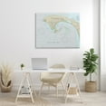 thumbnail image 2 of Stupell Industries Cape Cod Massachusetts Cartography Traditional Nautical Map, 36 x 48, Designed by Daphne Polselli, 2 of 6