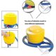 thumbnail image 3 of Foot Pump - Sports Inflatable Pump2pcs- Yellowblue, 3 of 4