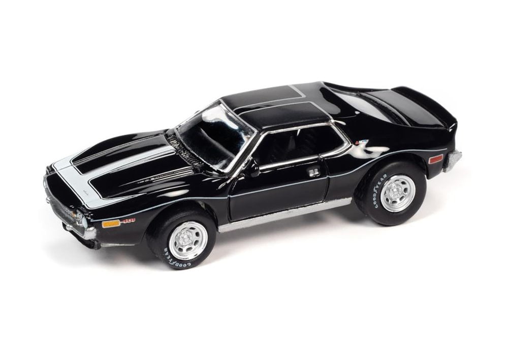 Buy 1971 AMC Javelin AMX Hardtop, Black Johnny Lightning JLSP152/24A