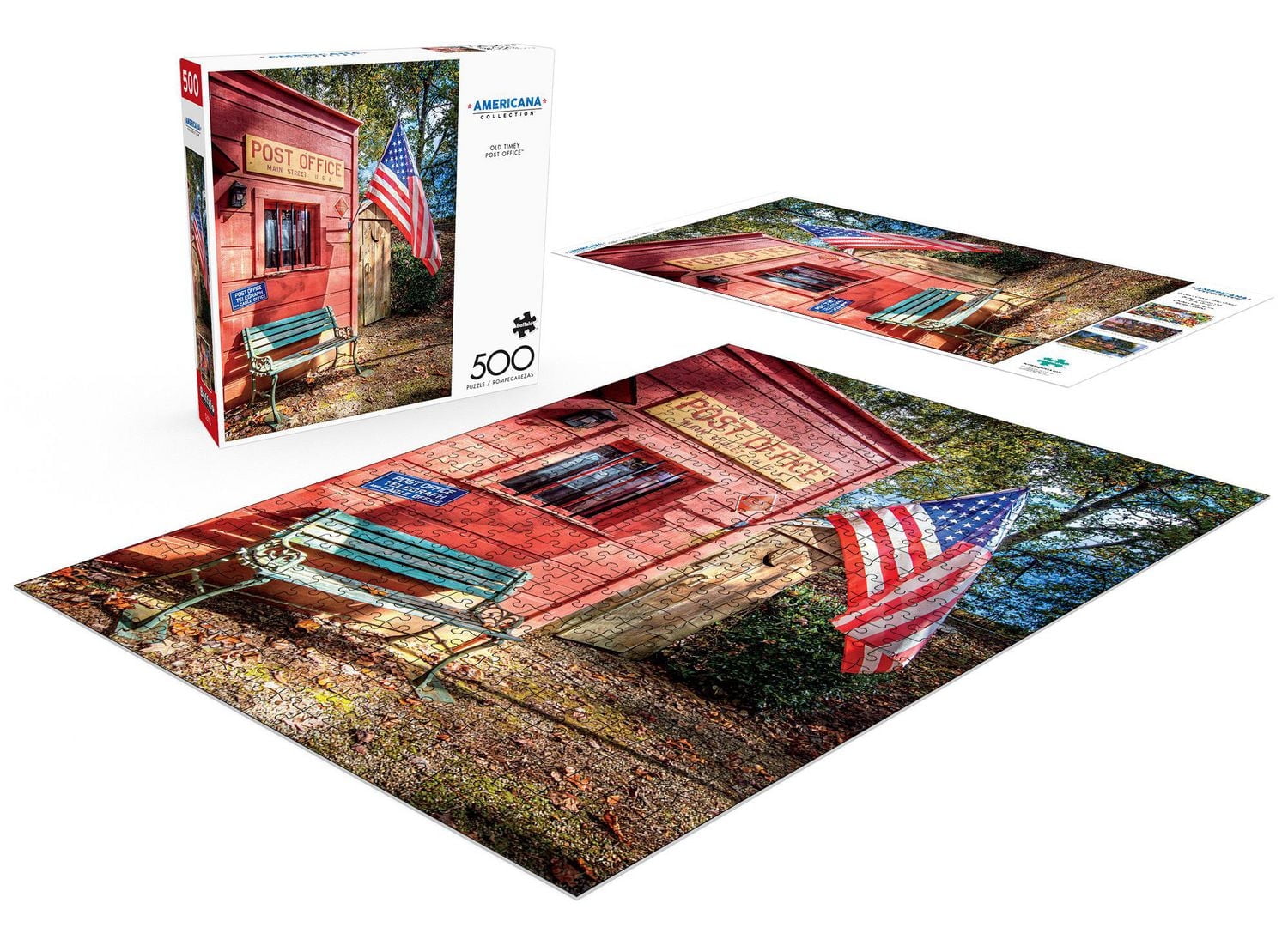 Buffalo Games - Americana Collection - Old Timey Post Office - 500 Piece Jigsaw Puzzle