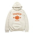 thumbnail image 2 of Pumpkin Season Star Distressed - Womens Hoodie, 2 of 6