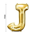 thumbnail image 3 of Efavormart 40" Shiny Metallic Gold Mylar Foil Helium/Air Number and Letter Balloons, 3 of 11
