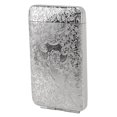 thumbnail image 1 of Cigarettes Case, Elastic Band Cigarettes Storage Box Zinc Alloy  Sealing 3D Relief Pattern  For Daily ANGGREK Plata por 20 Cigarrillos Finos, 1 of 8