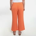 thumbnail image 4 of Elsie & Zoey Monroe Cotton Gauze Wide Leg Cropped Drawstring Pant for Women, 4 of 8