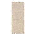 thumbnail image 3 of Unique Loom Chunky Jute Collection Area Rug (2' 7" x 6' 1" Runner Ivory), 3 of 7