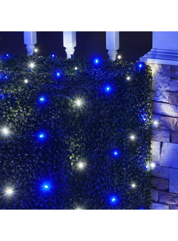 Christmas Net Lights in Outdoor Christmas Lights