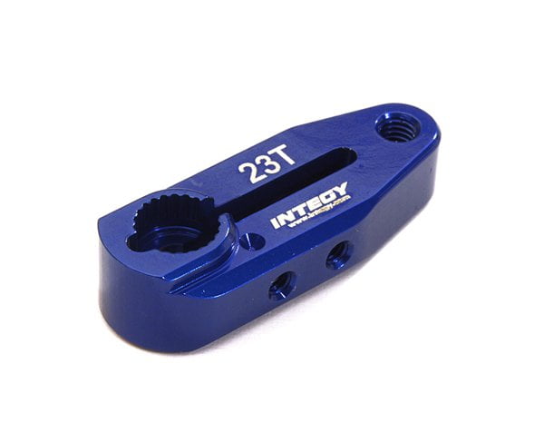 r=20mm Integy RC Model Hop-ups C28140BLUE Billet Machined Alloy Servo Horn 23T for KO /& JR Type Servo