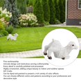 thumbnail image 4 of Resin Sheep Ornament, Vivid Fine Crafted Garden Sheep Statue with Multipurpose Use, Water Proof Material for Relatives, Friends, Children, Festival Present and, 4 of 7