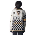thumbnail image 3 of Unisex The Wild Collective  Cream Pittsburgh Penguins Jacquard Full-Zip Sweater, 3 of 4