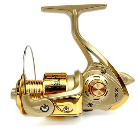 2000 Type Luya Lunji Fishing Wheel Sea Rod Wheel Zinc Alloy High Hardness Tooth Plate Metal Rocker Arm Spinning Fishing Wheel