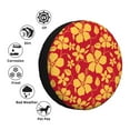 thumbnail image 4 of Balery Red Vintage Flowers Cubiertas para Neumáticos - Protector Resistente para Neumáticos de Camioneta, SUV, Remolque, Camper y RV-14 inch, 4 of 6