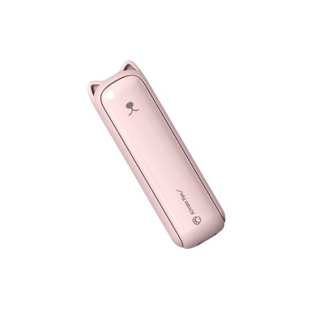 

Portable Fan Mini Fan with Power Bank Flashlight Feature Mini Foldable Pocket Fan Handheld Fan for Indoor Office Outdoor Desk Friend Pink