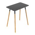 thumbnail image 4 of Mesa auxiliar para sofá, mesa auxiliar, mesa de sofá, mesa de centro moderna y sencilla, mesa de té pequeña para interior, mesita de noche, apartamento, dormitorio y exterior Negro, 4 of 9