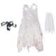 thumbnail image 3 of Disfraz de novia de Halloween para niñas, ropa novedosa, vestido de tutú para cosplay para vacaciones 150 centímetros, 3 of 9